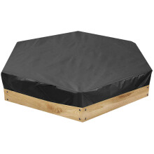 Hexagonal Sandbox Cover for Backyard Outdoor Rainproof Sun Protective Sand Box Cover Waterproof Wear Resistant Protector