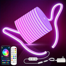 RGB LED-nauha USB-virralla 16,4 jalkaa ohjaimella
