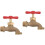Vintage Copper Outdoor Faucet Wall-Mounted 2-Pack 1