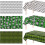 Soccer Ball Tablecloth and Backdrop Set 54x108 in 1