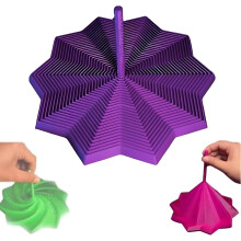 3D nyomtatott fraktál Fidget hatszög fogantyúkkal