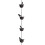 1 τεμάχιο Vintage Bird Rain Chain Αποχέτευσης Υδρορροές Διακοσμημένη Αλυσίδα Βροχής Κήπος 5