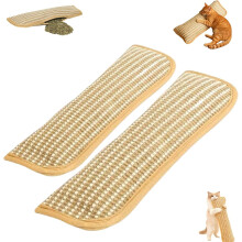 Kattenspeeltje met kattenkruidkussen – Sisal, biologisch kattenkruid, 34 cm