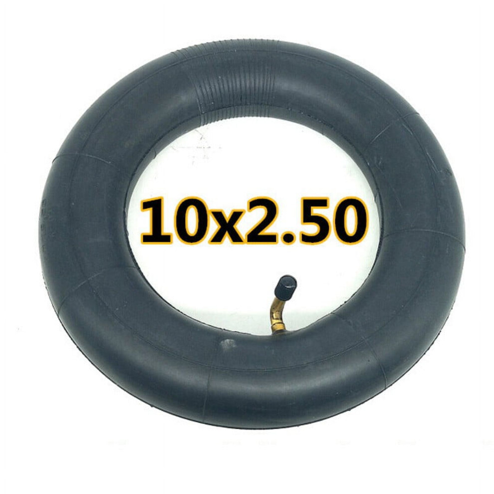 10 Inch Electric Scooter Vacuum Tire / Inner Tube 10X2.50 Rubber Black 9027700000711