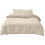 Set di lenzuola per letto singolo, bianco latte e marrone, 4 pezzi 2