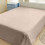 Set di lenzuola per letto singolo, bianco latte e marrone, 4 pezzi 5