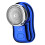 Electric Mini Beard Trimmer Smart Digital Display Small Detachable Washable Head blue 5