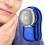 Electric Mini Beard Trimmer Smart Digital Display Small Detachable Washable Head blue 6