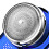 Electric Mini Beard Trimmer Smart Digital Display Small Detachable Washable Head blue 8