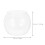 Fish Tank For Goldfish Transparent PET Space Saving For Desktop Display 1 Set 6