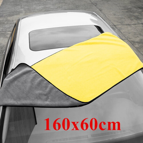 Microvezel autodroogdoek 160x60cm dik en absorberend 1