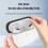 Capa protetora com suporte, compatível com AirPods Pro 3, em silicone líquido macio. 2