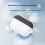 Capa protetora com suporte, compatível com AirPods Pro 3, em silicone líquido macio. 4