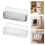 Space Efficient Plastic Holder Unit for Remotes Easy-Clear 3