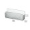Space Efficient Plastic Holder Unit for Remotes Easy-Clear 4