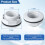 Εξάρτημα εισόδου επιστροφής πισίνας Hayward SP1023 1,5" FIP 2 τεμάχια 5