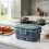 Ηλεκτρικό Φαγητό Box80W1.8L με Τσάντα και Σκεύη 5