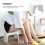 Nordic Style Small White Stackable Stool Set, Durable PP Plastic, Simple Modern Design, 1 Set 2
