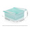 Egg Holder for Refrigerator, Fridge Egg Storage Tray, Clear Plastic Egg Drawer for Refrigerator, Space Saver Egg Storage Container & Organizer(Blue) 2