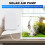 Solars Oxygen Pump with 5W Monocrystalline Panel Reliability 5