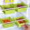 Storage Box 16.5x15.5x7cm Plastic Refrigerator Pull Out Storage Box Drawer with Drainage Holes(Pink,1Pcs) 8