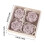 Velas perfumadas de rosas para mujer (paquete de 4) 2