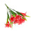 Flores Artificiais, Buquê Artificial de Plástico (Vermelho) 2