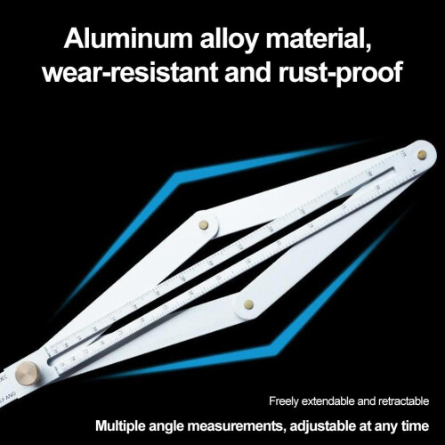 Digital hörnvinkelmätare aluminiumlegering 1 st 2