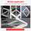 Digital hörnvinkelmätare aluminiumlegering 1 st 7