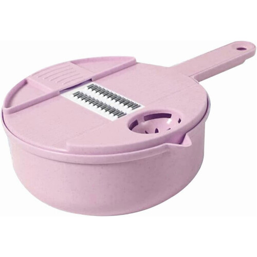 Bowl Type Manual Slicer Vegetable Cutter Multi-Functional Round Manually Cutter 1