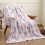 Purple Bow Microfiber Throw Blanket 50x60 inches 4