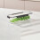 Celery Keeper for Refrigerator, Clear Tray Kitchen Storage Organizer With Lid And Drainer for Kitchen 6