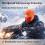 Μάσκα πλήρους προσώπου Winter Rider με αντιθαμβωτική επένδυση από φλις, ζεστή και 6