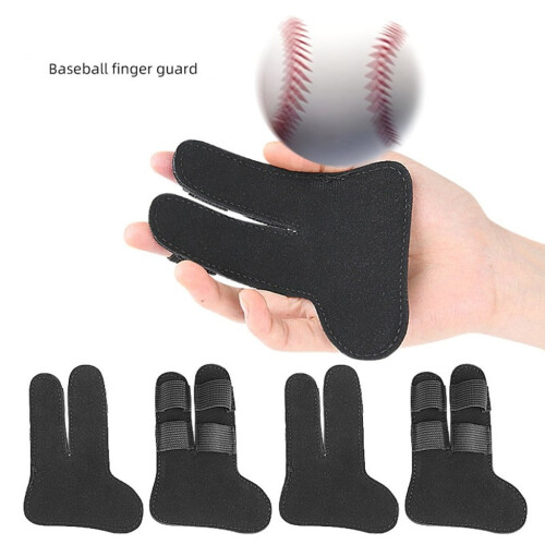 Manșon de protecție din PU pentru degete de baseball, căptușit cu bătaie 1