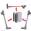 Support de rangement mince pour aspirateur avec pinces de fixation 4