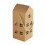Μεγάλο κουτί δώρου σε σχήμα σπιτιού (15x7x7"), Cardboard3D Cottage με κοίλα παράθυρα, δώρο 2