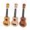 Πλαστικό Ukulele για αρχάριους με νάιλον χορδές 8