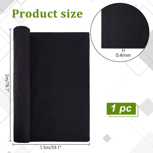 Anti-Tarnish Silver Polishing Cloth 1.5x2m 1