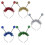 Alien Designs Up και Spring Balls Διακοσμητικά Μαλλιών για το Halloween και τις Γιορτές 3