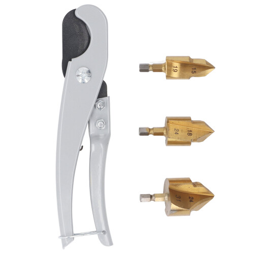 Set di punte per trapano PPR per sollevamento - 3 pezzi, 15-31 mm, Argento 2