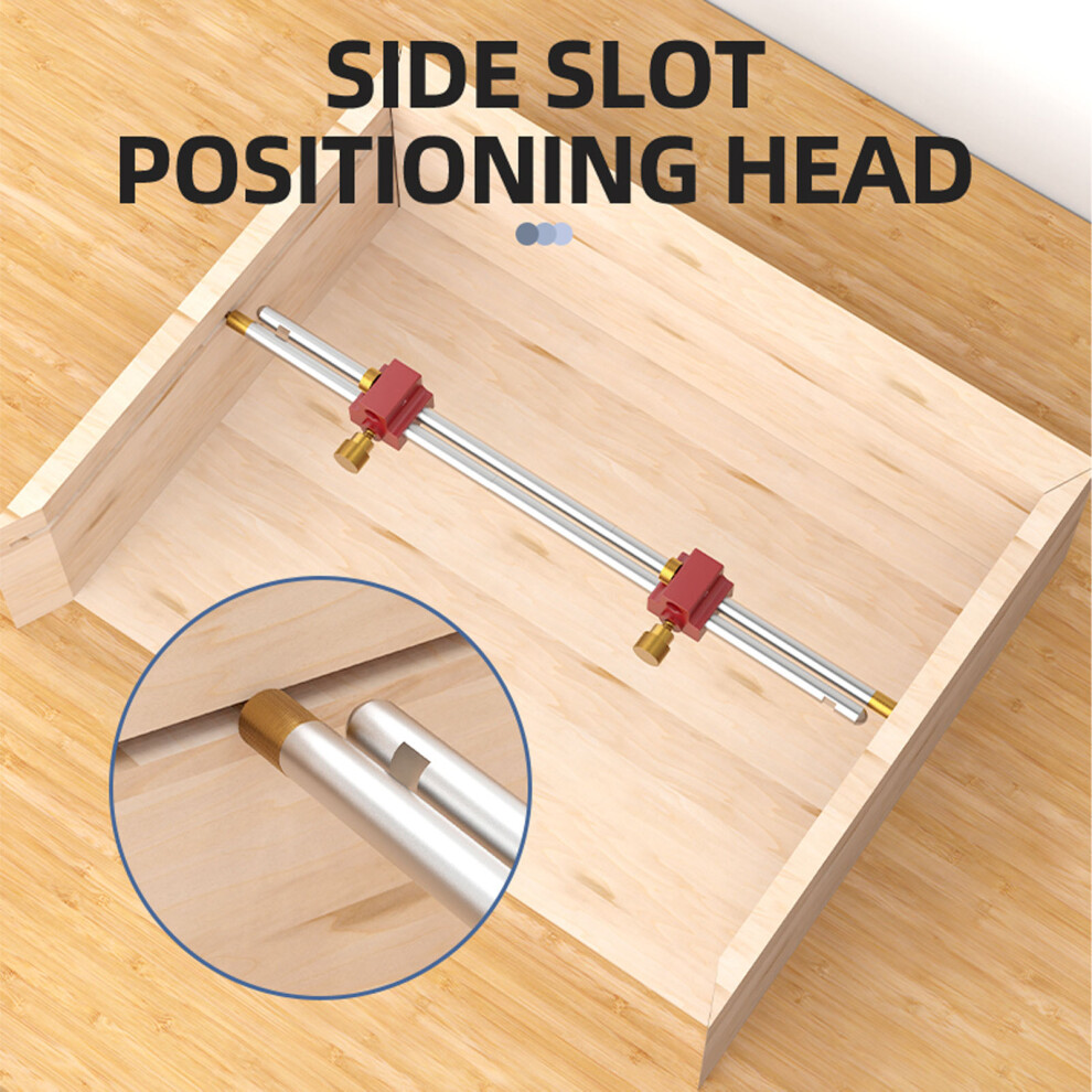 Compact Aluminium 3in1 Woodworking Gauge