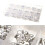 OUNONA330Pcs Σετ συνδετήρων με ακροδέκτες πτύχωσης καλωδίων, κιτ μονωμένων ηλεκτρικών 3