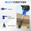 Aluminum Alloy Magnetic Bit Holder,Magnetizer Demagnetizer Tool for Screwdriver Drill Bits Hex Shank 3