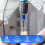 Aluminum Alloy Magnetic Bit Holder,Magnetizer Demagnetizer Tool for Screwdriver Drill Bits Hex Shank 6