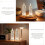 LED Crystal Candle Lights Rose Shadow Design 6 Pack 4