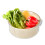 Kitchen Colander Set with Bowl, Rotating Double Layer Drain Basket, White 9