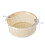 Kitchen Colander Set with Bowl, Rotating Double Layer Drain Basket, White 2