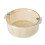 Kitchen Colander Set with Bowl, Rotating Double Layer Drain Basket, White 3