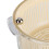 Kitchen Colander Set with Bowl, Rotating Double Layer Drain Basket, White 7
