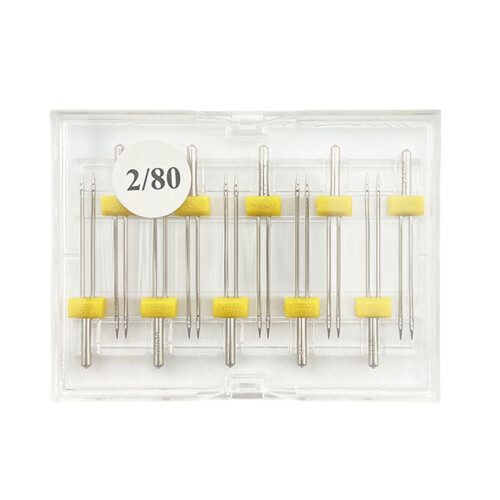 Set de 10 ace duble elastice pentru mașini de cusut